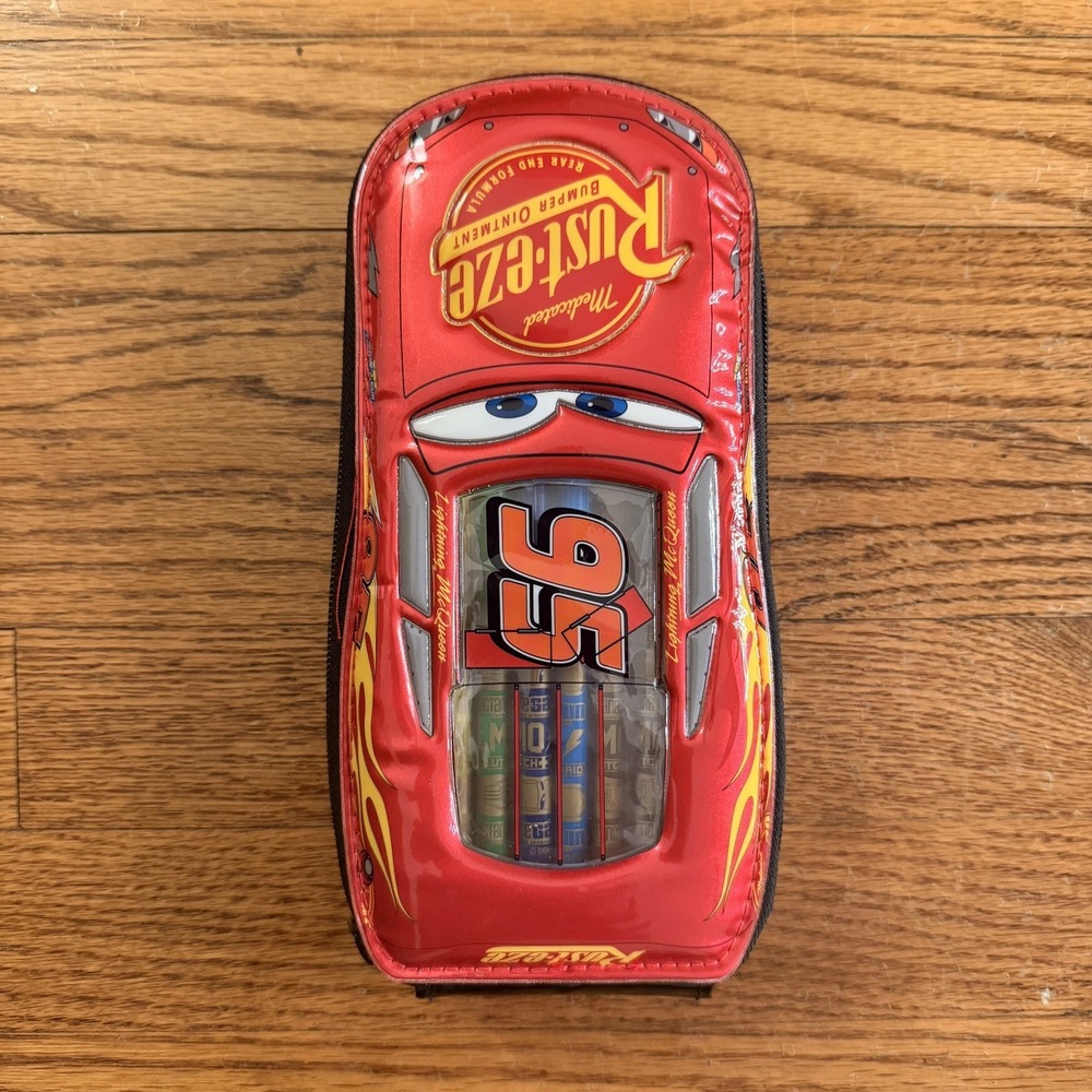 Disney Pixar Lightening McQueen Cars Art Kit Craft Rare NWOT Complete Set